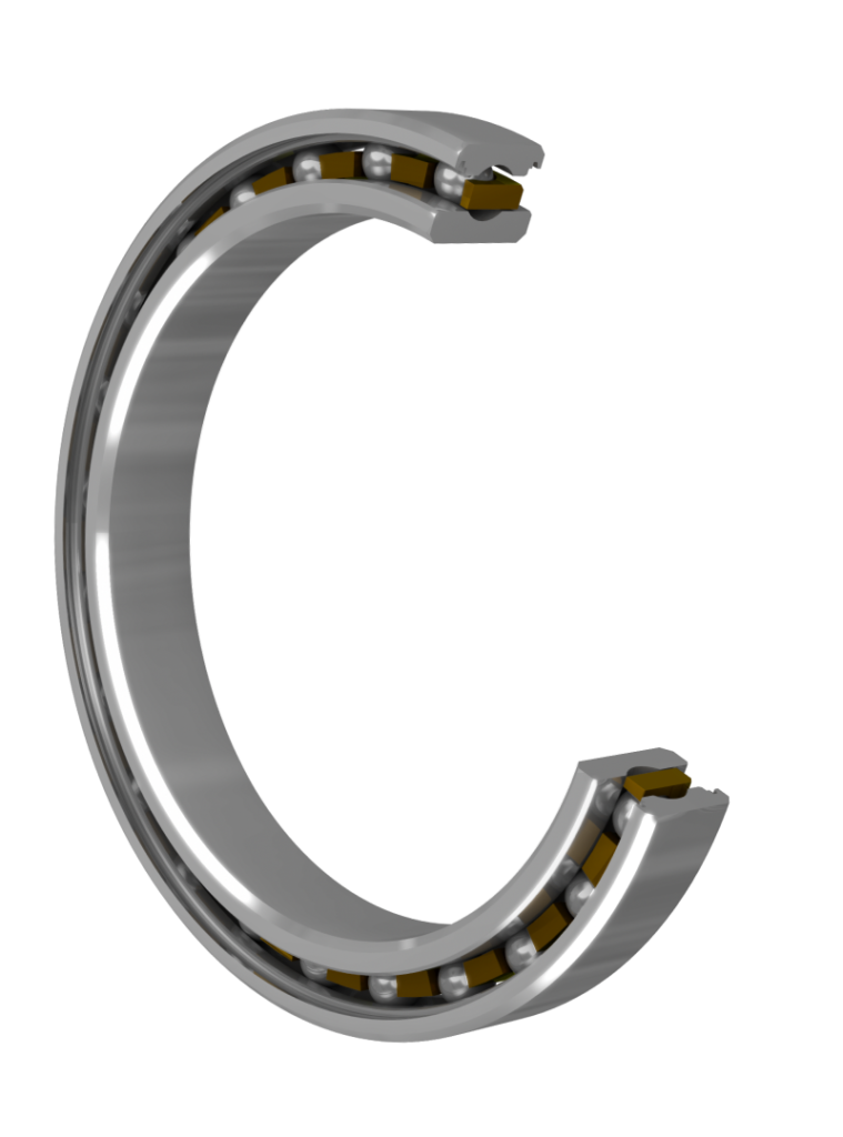 Thin section ball bearing