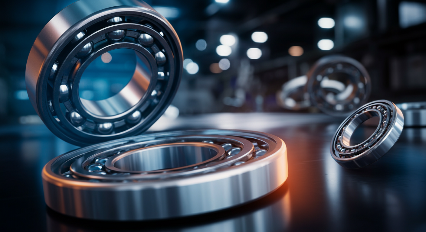Precision bearing applications across industries - CNC machines, automotive, aerospace